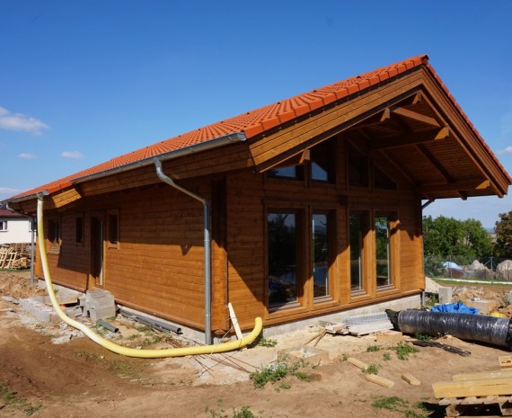 Útulný srubový dům