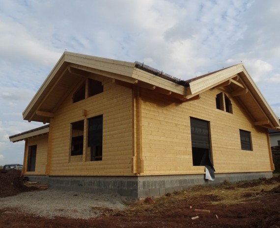 Zateplení střechy srubu