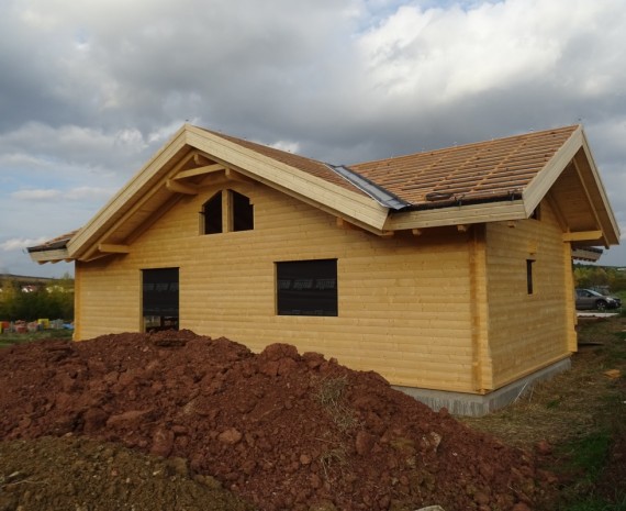 Zateplení střechy srubu