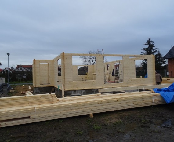 Realizace srubového domu