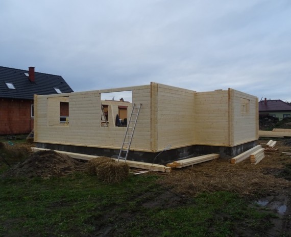 Realizace srubového domu