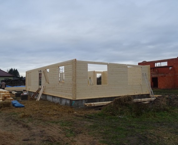 Realizace srubového domu