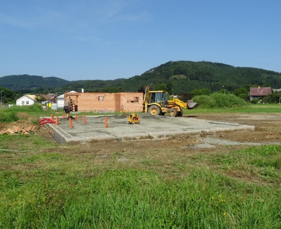 Stavba základů dřevostavby