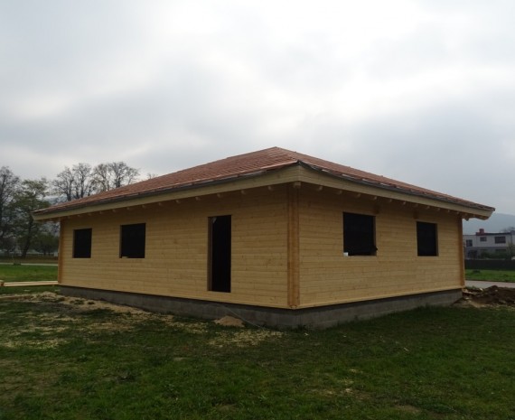 Zateplení střechy dřevostavby