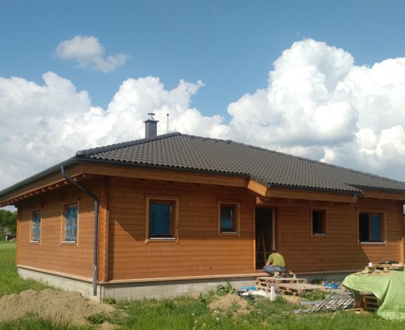 Dokončování dřevostavby