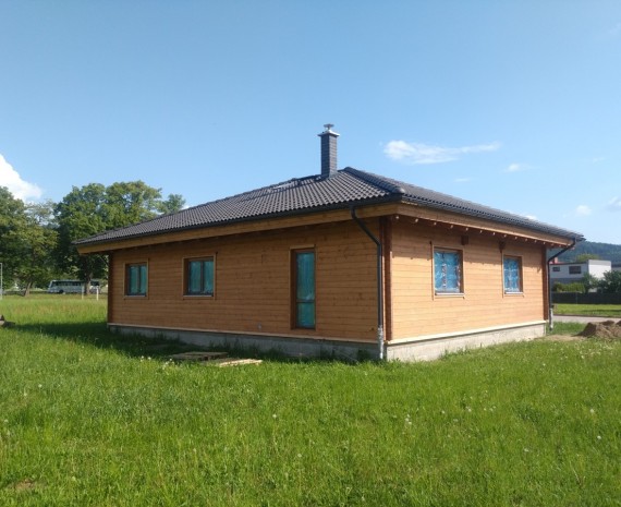 Dokončování dřevostavby