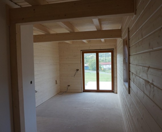 Srubový bungalov Rosice