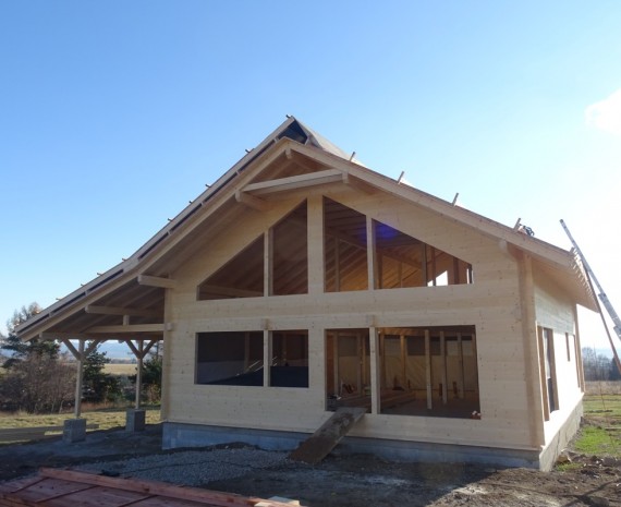 Zateplování střechy srubu