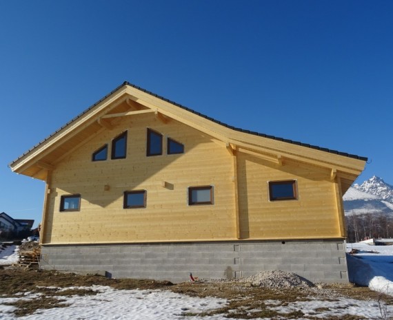 Srubový dům pod Vysokými Tatrami