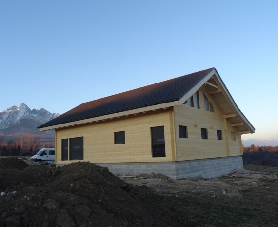 Srubový dům pod Vysokými Tatrami