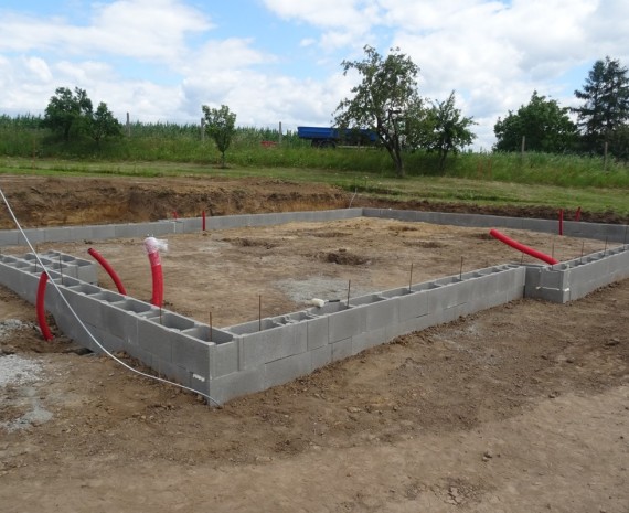 Přízemní srubový dům Uničov