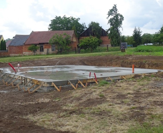 Přízemní srubový dům Uničov