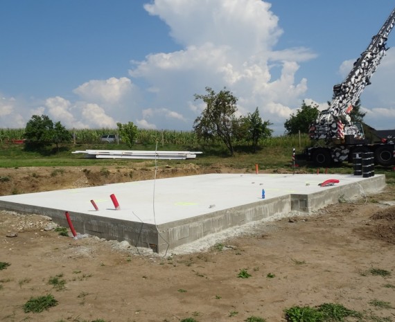 Přízemní srubový dům Uničov