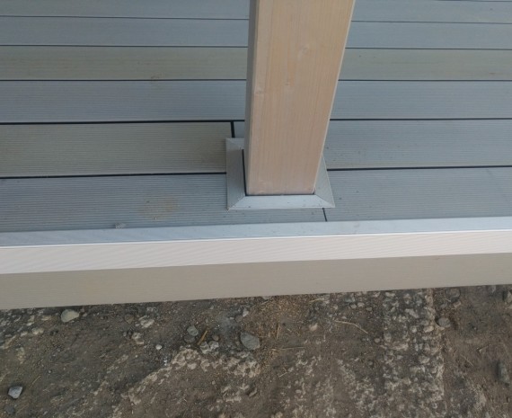 Terasový systém Twinson u srubu Pohořelice