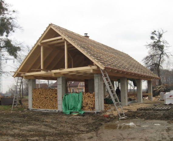 Střecha na stodole