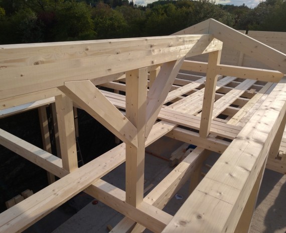 Přízemní srub nedaleko Prahy