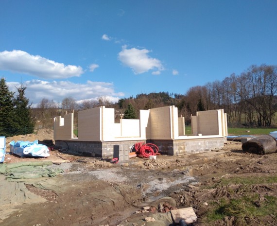 Moderní srub Dolní Morava