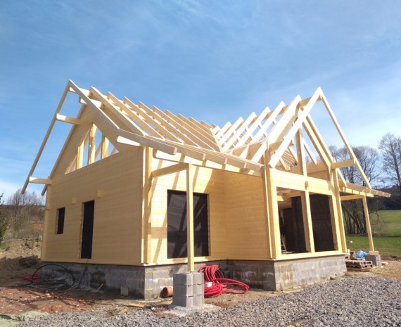 Moderní srub Dolní Morava