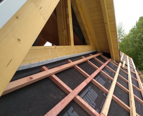 Moderní srub Dolní Morava