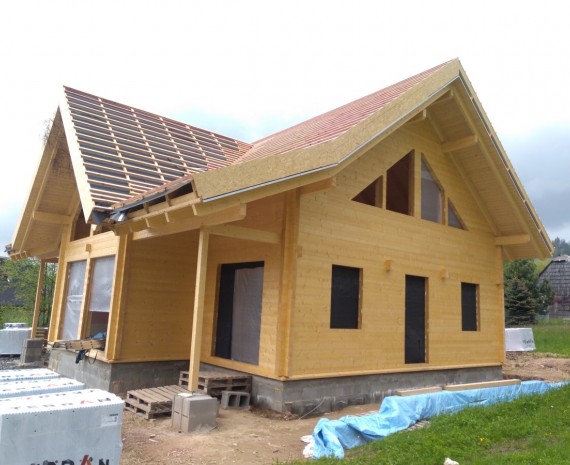 Moderní srub Dolní Morava