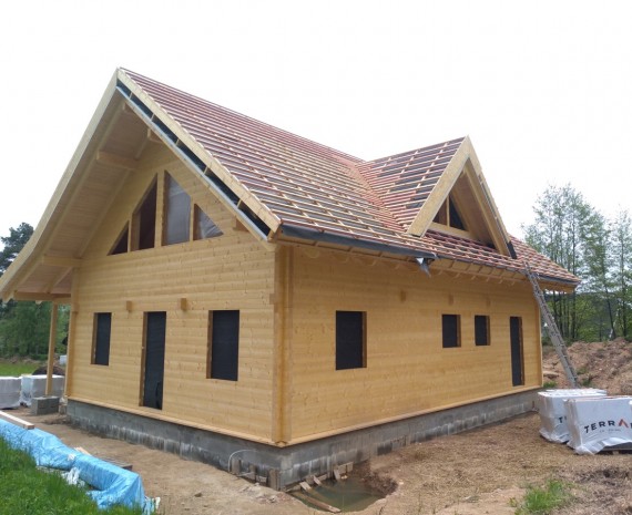 Moderní srub Dolní Morava