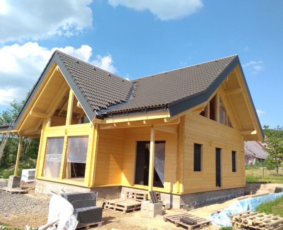 Moderní srub Dolní Morava