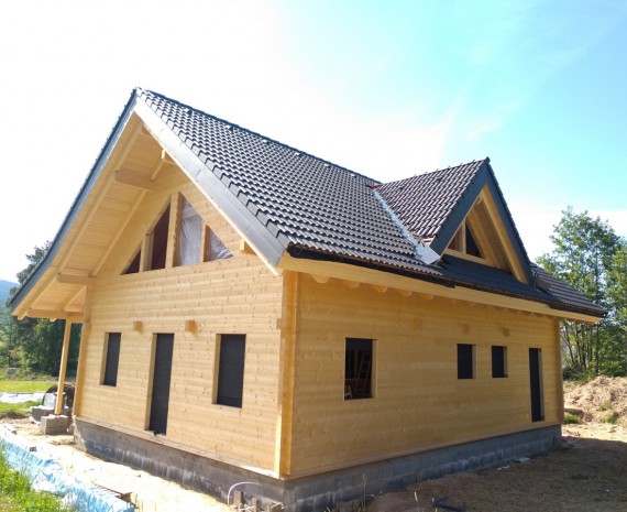 Moderní srub Dolní Morava