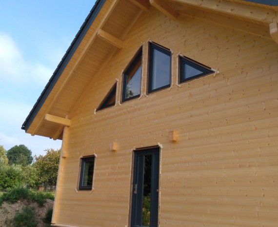 Moderní srub Dolní Morava