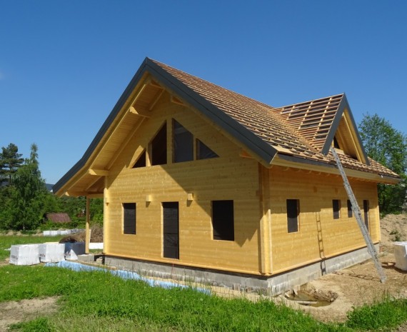 Moderní srub Dolní Morava