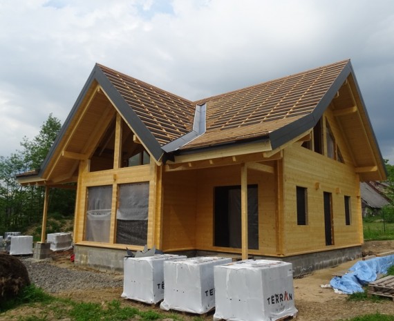 Moderní srub Dolní Morava