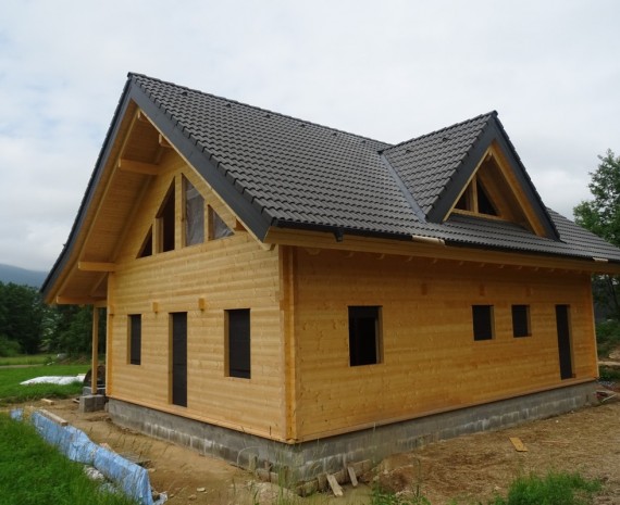 Moderní srub Dolní Morava