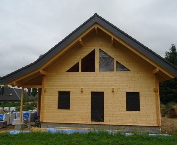 Moderní srub Dolní Morava