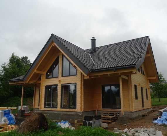 Moderní srub Dolní Morava