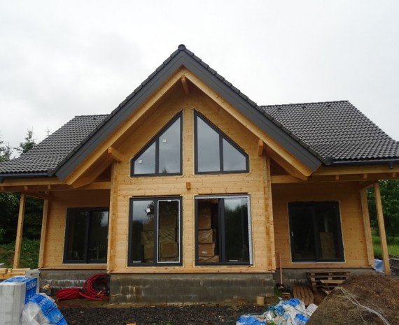 Moderní srub Dolní Morava