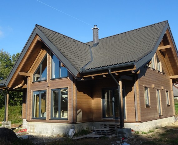 Moderní srub Dolní Morava