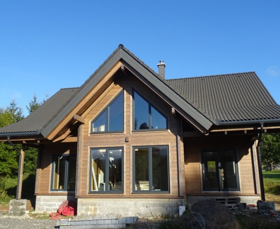 Moderní srub Dolní Morava