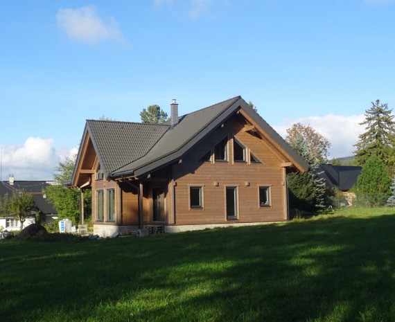 Moderní srub Dolní Morava