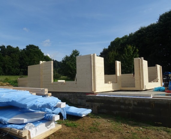 Srubový dům Štíty