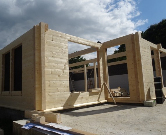 Srubový dům Štíty