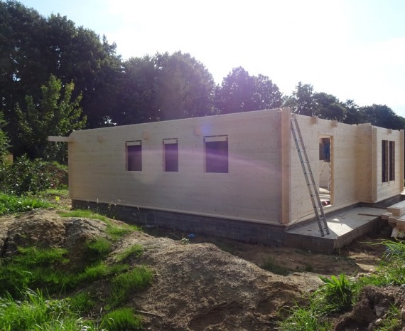 Srubový dům Štíty