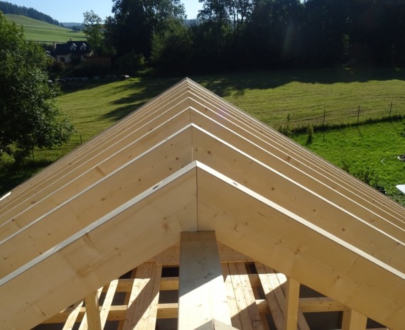 Srubový dům Štíty