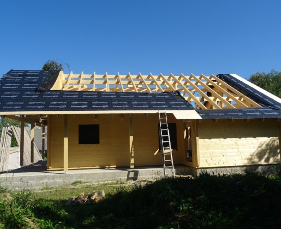 Srubový dům Štíty