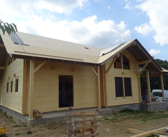 Srubový dům Štíty