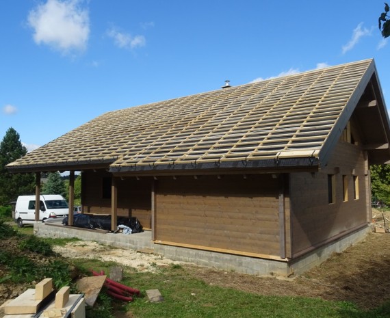 Srubový dům Štíty