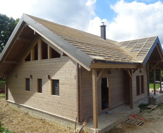 Srubový dům Štíty