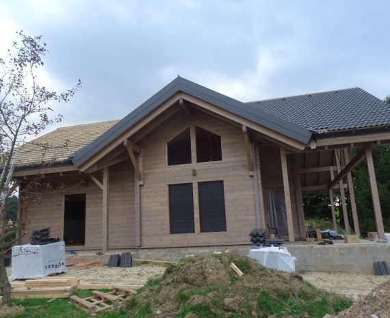 Srubový dům Štíty