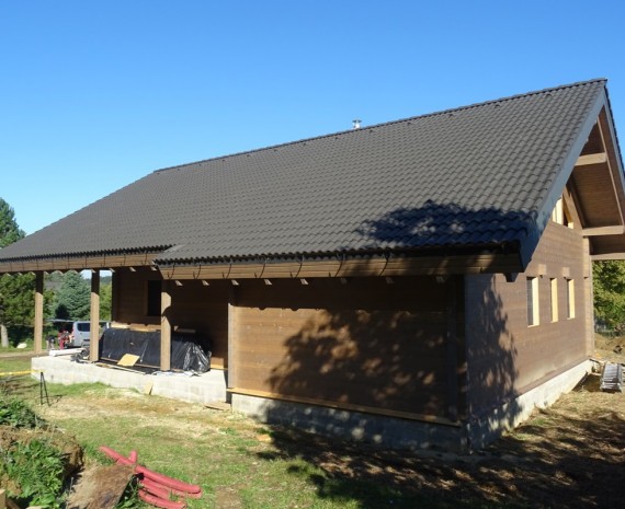 Srubový dům Štíty