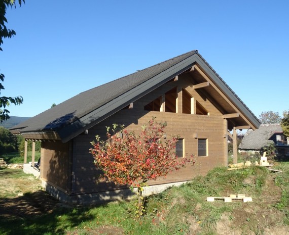 Srubový dům Štíty