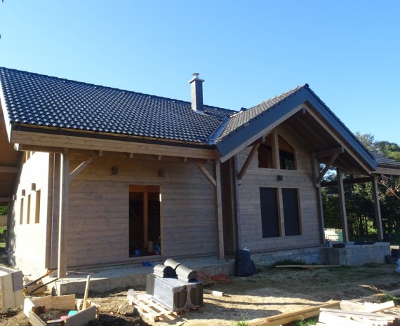 Srubový dům Štíty