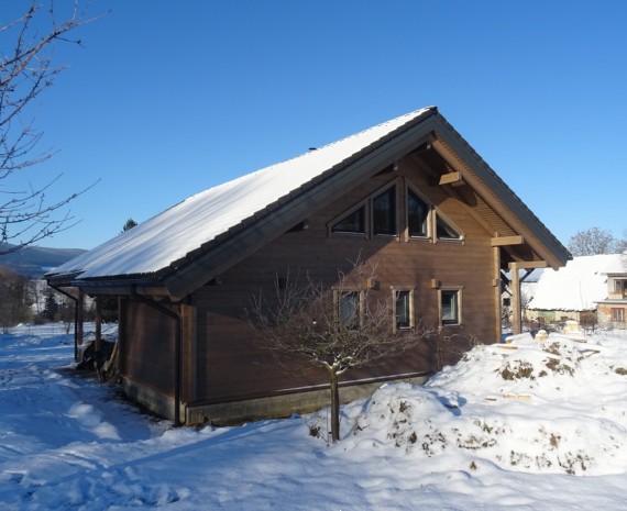 Srubový dům Štíty